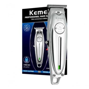 Imagem de Máquina De Cortar Cabelo Acabamento Kemei 1949
