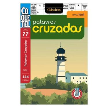 Imagem de Livro Coquetel Palavras Cruzadas Fácil 77 - Vol. 76