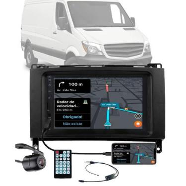 Imagem de Multimídia 2 Din 7" Polegadas Mercedes-Benz Sprinter 2013 a 2019 + Câm