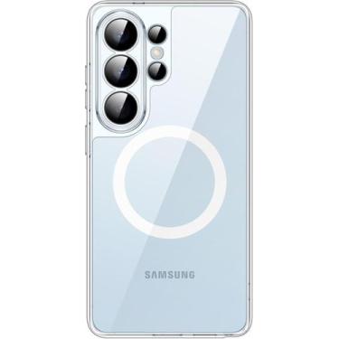 Imagem de Capa Magnética para Samsung Galaxy S25 Ultra, Compatível com MagSafee,