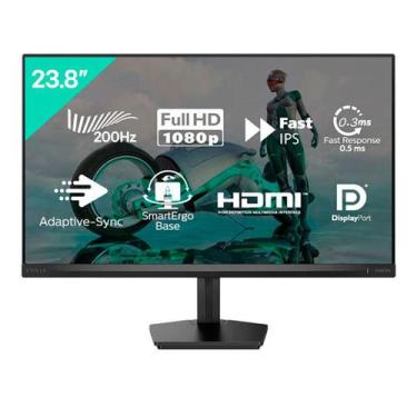 Imagem de Monitor Gamer Philips EVNIA 23,8" 200Hz 0,3Ms IPS Full HD 24M2N3200FQ 