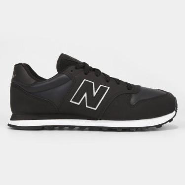 Imagem de Tênis New Balance 500 V'2 Masculino, Preto, 40