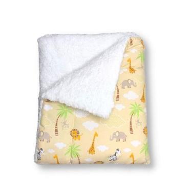 Imagem de Cobertor para bebê Coberdrom para bebê Cobertor Infantil 70x90cm Cober