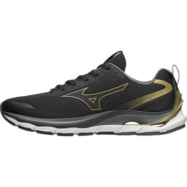 Imagem de Tênis masculino mizuno wave dynasty 5 esportivo corrida caminhada, Pre