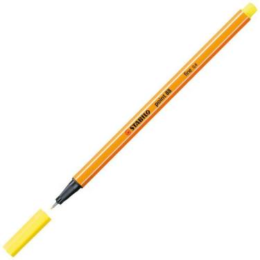 Imagem de Caneta Stabilo Point 88  , Amarelo Limão 88/24