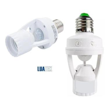 Imagem de Sensor De Presença Para Lâmpada Soquete E27 Com Fotocélula - LUATEK