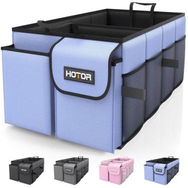 Imagem de Organizador de porta-malas de carro HOTOR dobrável de grande capacidad