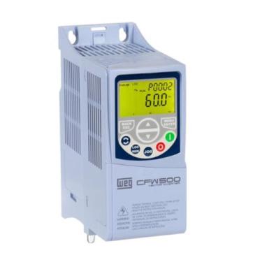 Imagem de Inversor de Frequência Weg Trifásico 1,5CV 380V 2,6A CFW500A02P6T4NB20
