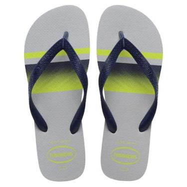 Imagem de Chinelo Havaianas Top Basic Fc - Gelo, 39/40, Azul