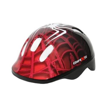 Imagem de Capacete infantil vermelho e preto - Kripta 