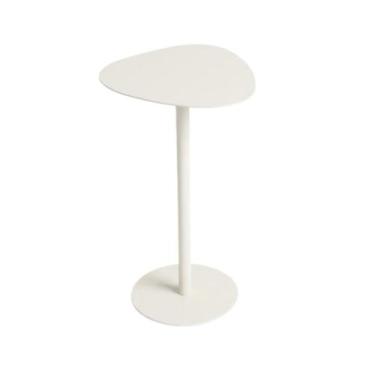 Imagem de Mesa Lateral Orgânica Baixa - Azeviche, Off White
