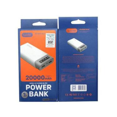 Imagem de POWER BANK BASIKE 20000mAh 5V 2.1A 2 USB PN-982