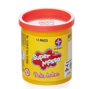 Imagem de Super Massa Pote Único Cores Diversas - Estrela