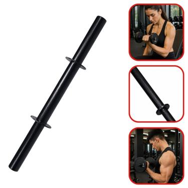 Imagem de Barra Oca Halter 41,2 Centímetros Reta Para Musculação E Treino Fitness