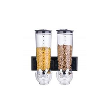 Imagem de Dispenser Duplo de Parede Para Cereais Granola Sucrilhos - Yeet