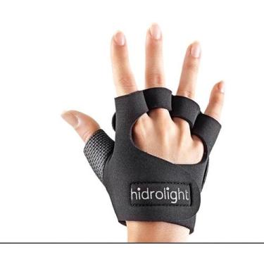 Imagem de Luva Para Musculação exercício funcional Hidrolight De Neopreme Preta,