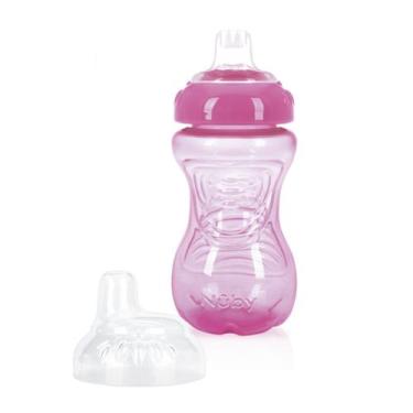 Imagem de Copo de Treinamento Bico Silicone Macio com Tampa Antivazamento 300ml 