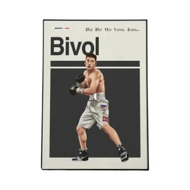 Imagem de Pôster De Boxe Canelo Alvarez, Impressão Em Tela, Minimalista, Moderno