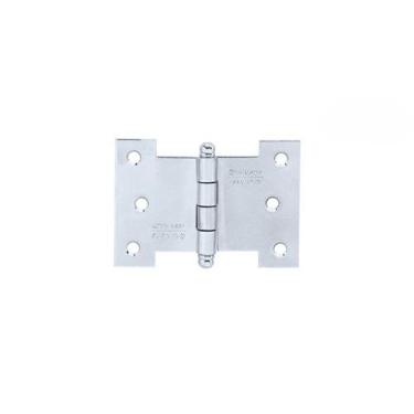 Imagem de Kit Com 2 Unidades Dobradiça Palmela Aço 840 X 3.1/2 Para Portas e Jan