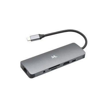 Imagem de Hub Mtek DS-91TC USB-C 9 em 1 - Cinza