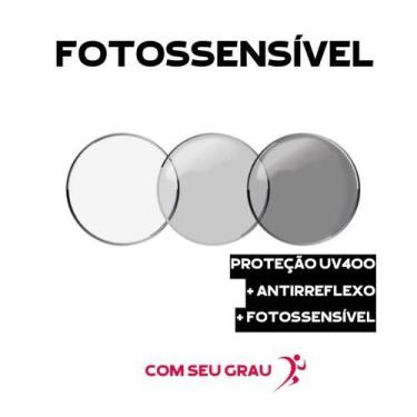 Imagem de Lentes Policarbonato Fotossensível com Antirreflexo - fotossensivel, V