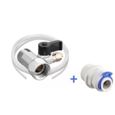 Imagem de Kit Adaptador 1/2" p Mangueira 1/4" 5 Mts + Conector 1/2x1/4 - BBI