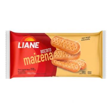 Imagem de Biscoito Maizena Sem Lactose 270g Liane