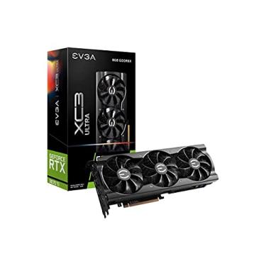 Imagem de EVGA GeForce RTX 3070 Ti XC3 Ultra Gaming, 08G-P5-3785-KL, 8GB GDDR6X, resfriamento iCX3, LED ARGB, placa traseira de metal