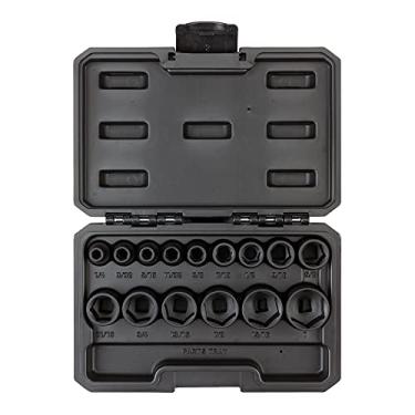 Imagem de TEKTON Conjunto de soquetes de impacto de 6 pontos para chave de 9,5 mm, 15 peças (0,6 a 1") - Case | SID91300