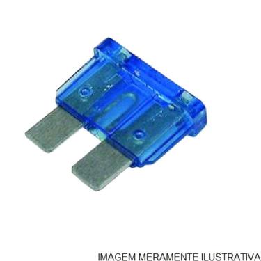 Imagem de Kit 100 Fusível  Lamina 15a Azul