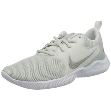 Imagem de Nike Women's Stroke Running Shoe, White MTLC Silver Platinum Tint Lt Smoke Grey, 9