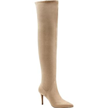 Imagem de Jessica Simpson Womens Abrine Tall Over-The-Knee Boots Beige 6.5 Medium (B,M)