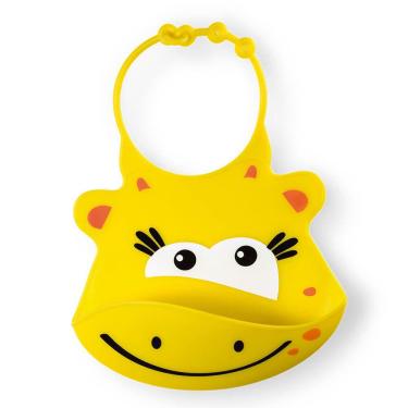 Imagem de Babador de Silicone Silybib (Girafa) Multikids Baby - BB043
