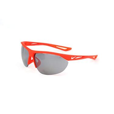 Imagem de Nike Óculos de sol EV0916-600 Tailwind Swift Frame Cinza com Lente Flash Prateada, Púrpura Brilhante Fosco/Branco