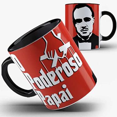 Imagem de Caneca preta O Poderoso Papai