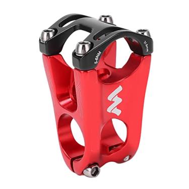 Imagem de Suporte para bicicleta mountain bike alça cabo resistente à corrosão buraco CNC luz para scooter Capa preta vermelha