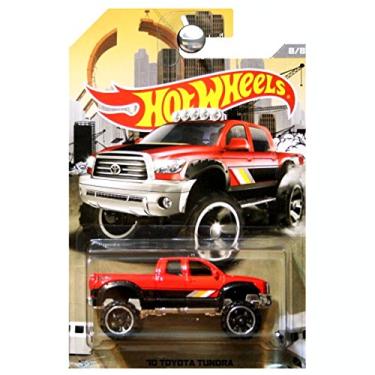 Imagem de HOT WHEELS RAD TRUCKS EXCLUSIVE RED '10 TOYOTA TUNDRA DIE-CAST