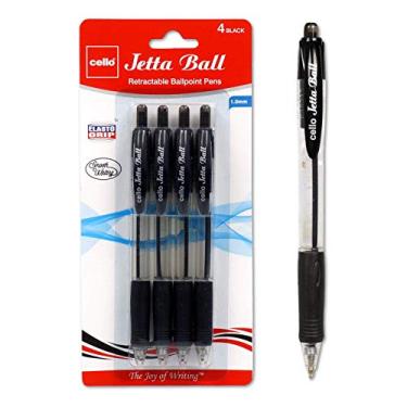 Imagem de Bola Jetta Cello preta 4 peças