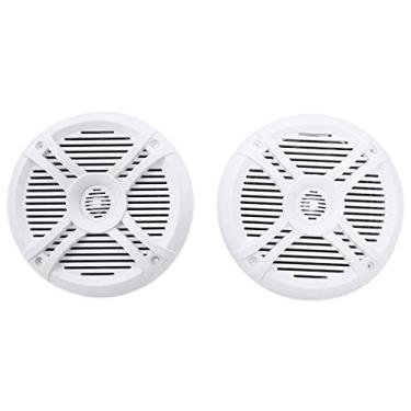 Imagem de Rockville RMSTS65W Par de alto-falantes marítimos bidirecionais 800W 16,5 cm, 4 Ohm, branco, impermeável, PEI Dome Tweeter, manuseio de alta potência para uso marítimo e externo