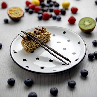 Imagem de Prato lateral de 20 cm, prato de sobremesa, louça de cerâmica única, presente de inauguração da City to Cottage