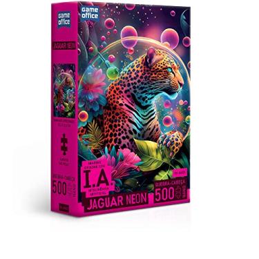 Imagem de Toyster - Quebra-cabeça: IA: Jaguar Neon - 500 peças nano - Game Office