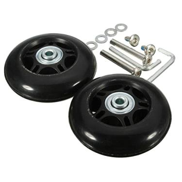 Imagem de Bothyi 2 Peças Mala de Bagagem de Reposição Roda Universal Rodízio Giratório, 68mmx24mm