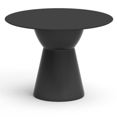 Imagem de Mesa de Centro Redonda Sili Preta