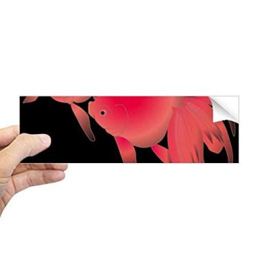 Imagem de DIYthinker Pintura de cultura japonesa adesivo retangular de para-choque para notebook decalque de janela