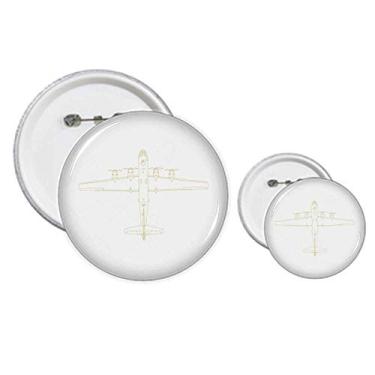 Imagem de Kits de artesanato com broches militares de armas de aeronaves