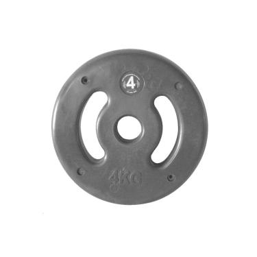 Imagem de Anilha de Ferro Fundido Injetada Alça Lateral 4,0Kg