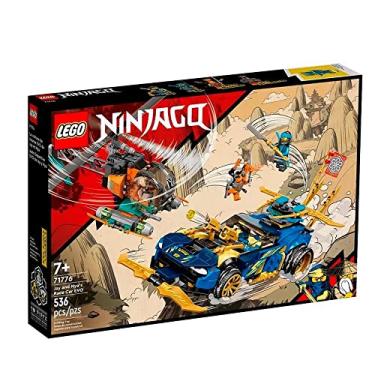 Imagem de LEGO Ninjago - Carro de Corrida EVO do Jay e da Nya - 71776