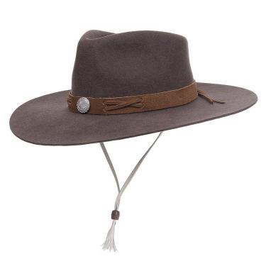 Imagem de Chapéu de Feltro Marrom Laçador Pralana 30776
