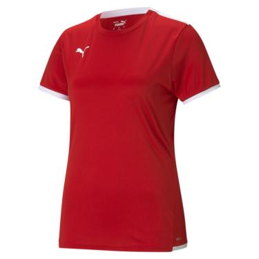 Imagem de Camiseta Puma TeamLiga Jersey Feminina - Vermelho
