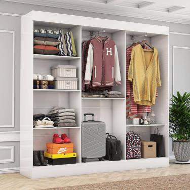 Imagem de Closet Casal Juliana 5 Prateleiras Carioca Móveis